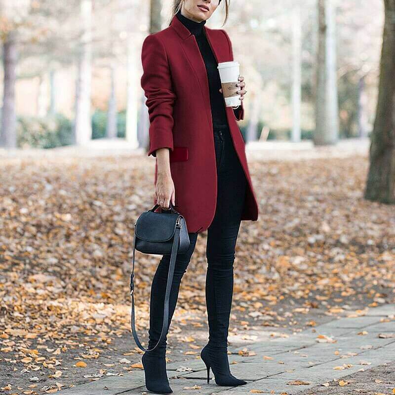 Élégante veste d'hiver pour femme