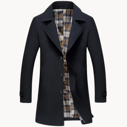 Trench-coat homme robuste imperméable design moderne