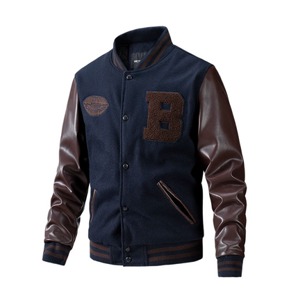 Blouson de baseball stylé tendance femme