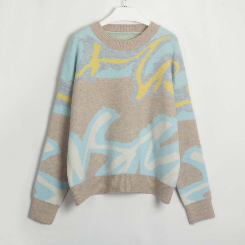 Pulls à la mode avec design color block