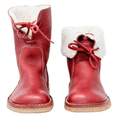 Bottes d'hiver confortables pour femmes, douillettes et chaudes