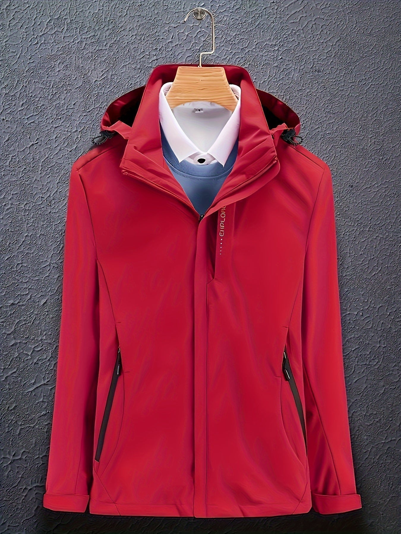 Veste d'extérieur imperméable, respirante et coupe-vent
