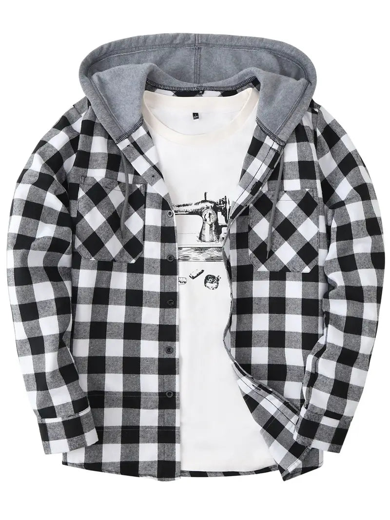 Pull à carreaux pour hommes Style moderne