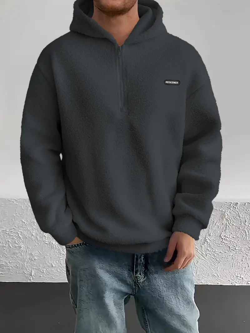 Sweat à capuche doux pour homme Doux et moelleux