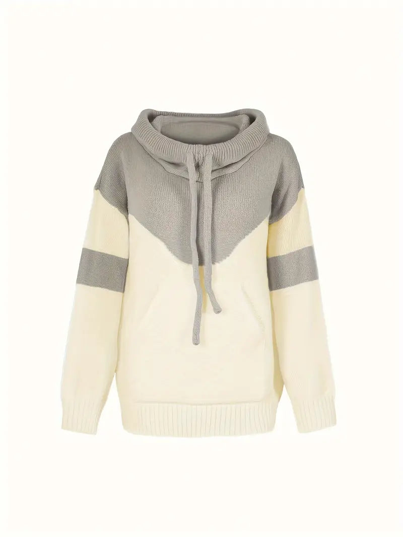Pull à rayures décontracté style moderne