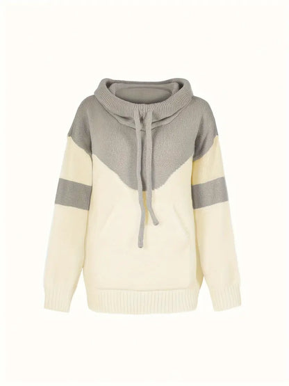 Pull à rayures décontracté style moderne