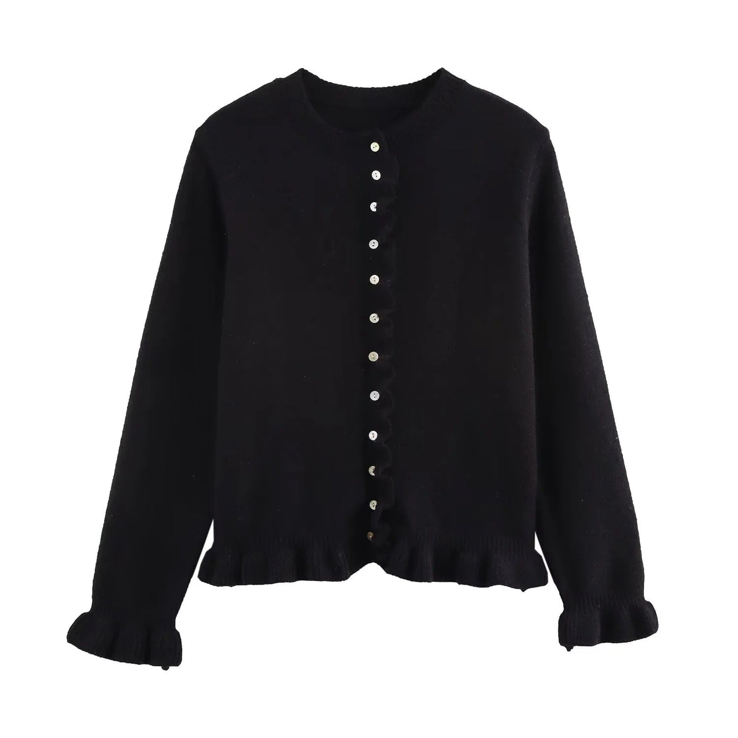 Cardigan chic pour femme avec boutons