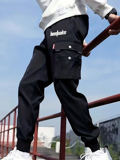 Pantalon cargo homme confortable élastique
