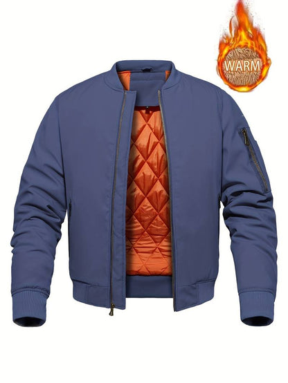Blouson bombardier homme élégant noir