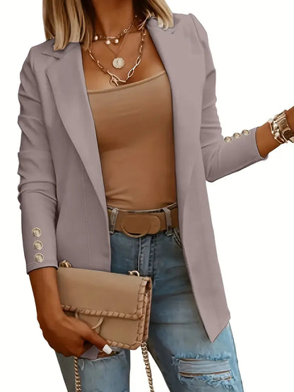 Fiona - Blazer à manches longues chic pour le printemps