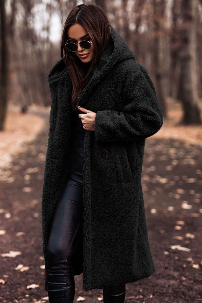 Manteau long et chaud idéal pour femme