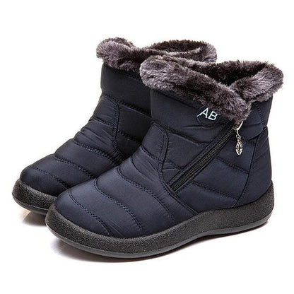 Bottes d'hiver femme Chaudes Imperméables Antidérapantes