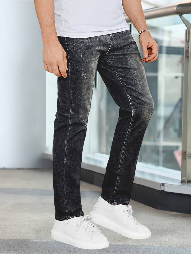 Jean homme coupe décontractée stretch