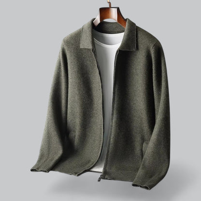 Veste zippée pratique pour homme