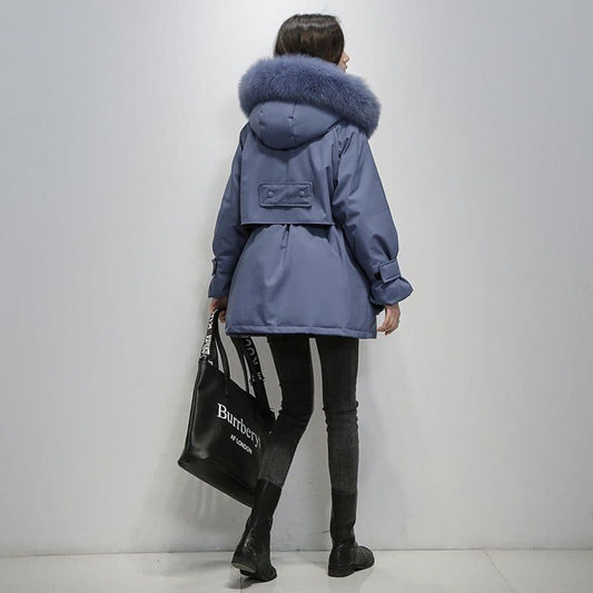 Winterparka Damen Vegan Pelz Ökologisch - IdealeKleiden