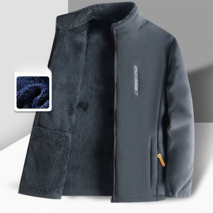 Robe d'hiver chaude doublée polaire moderne
