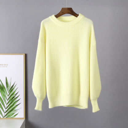 Pull en cachemire doux de qualité luxueuse