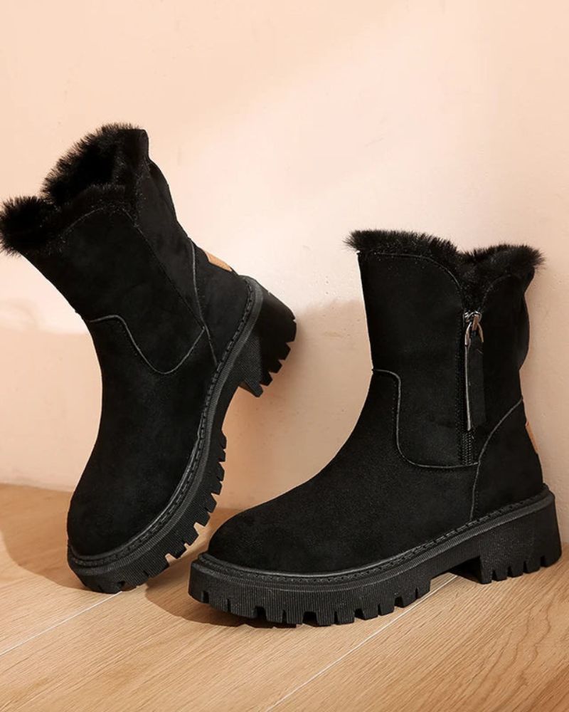 Bottes d'hiver élégantes pour femme - Chic et confortables