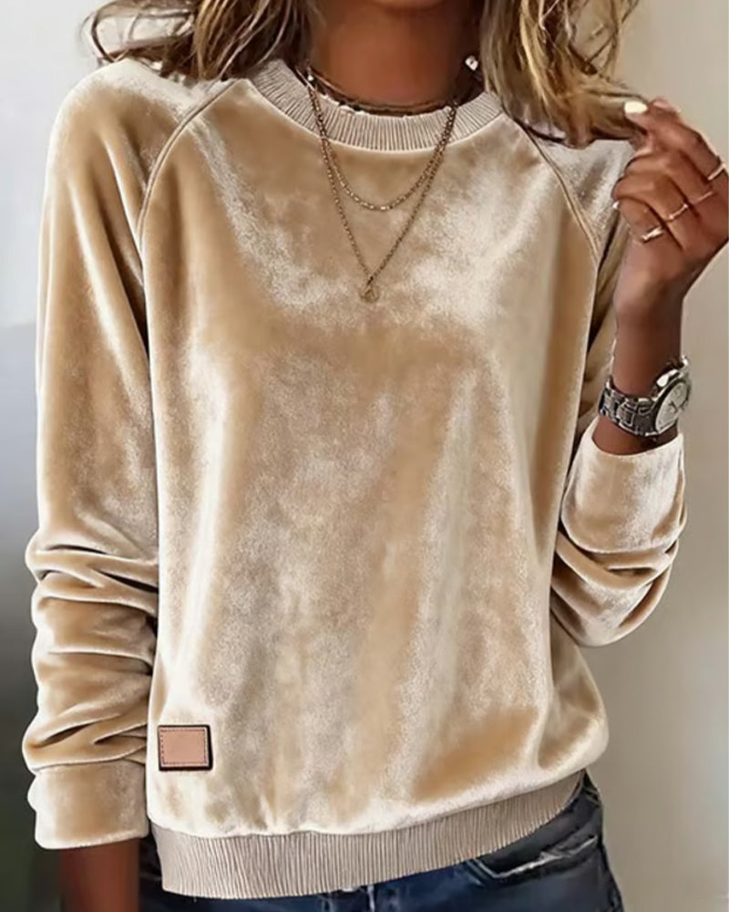 Robe élégante femme Col rond Chic