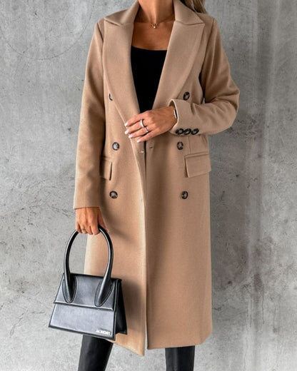 Élégant manteau d'hiver pour femme Tendance