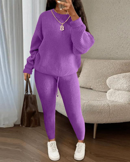 Ensemble confortable de loungewear 2 pièces pour femme