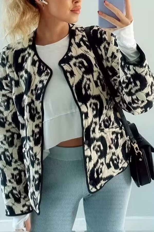 Veste stylée en coton pour femme