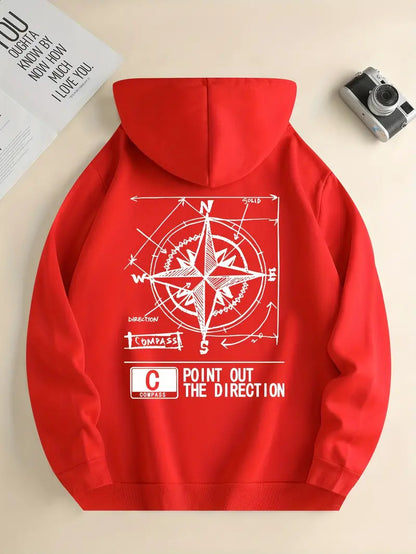 Pull Homme Capuche Sport Imprimé
