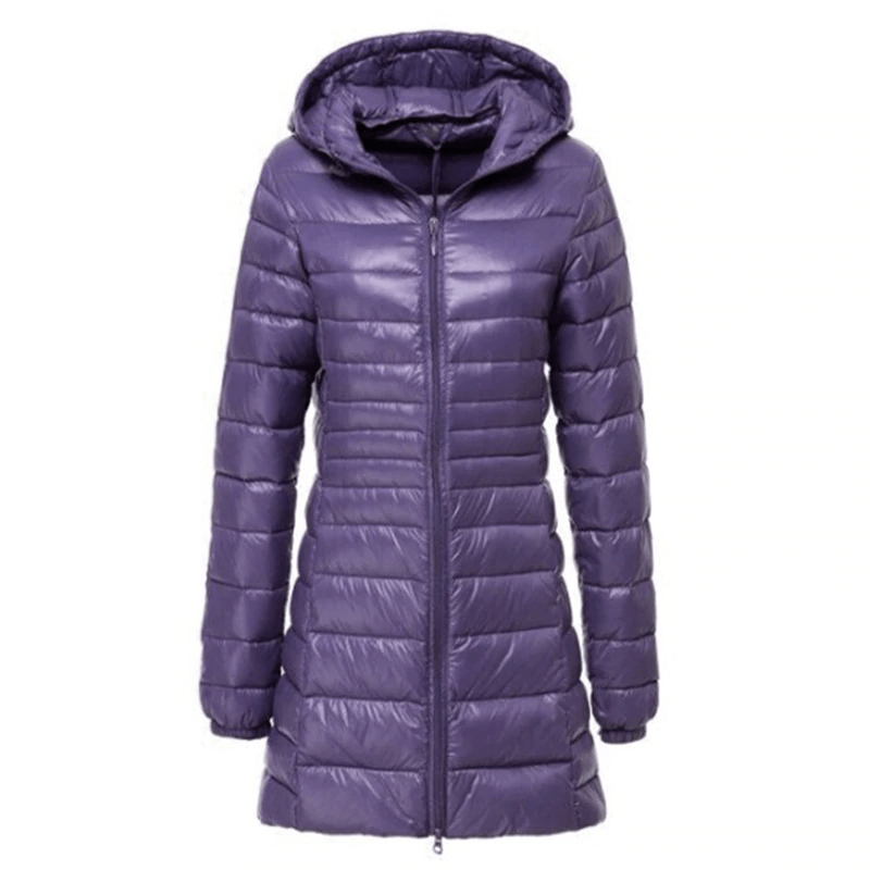 Longue doudoune pour femme chaude et élégante