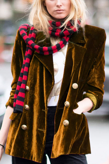 Robe élégante femme Blazer velours Tenue de soirée