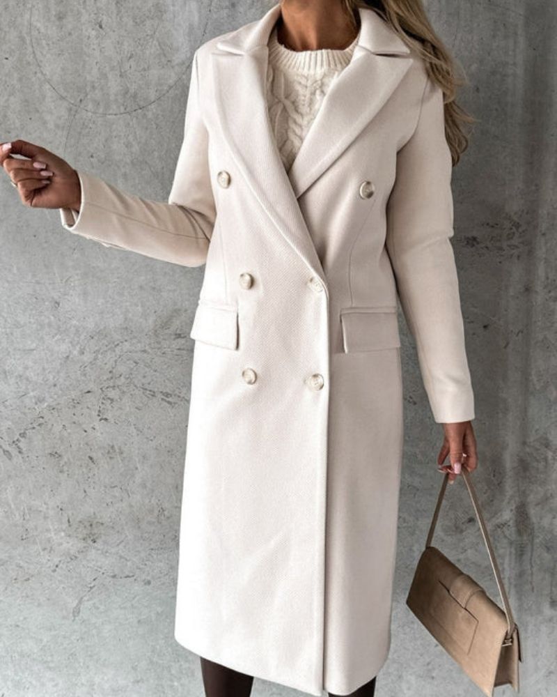 Élégant manteau d'hiver pour femme Tendance