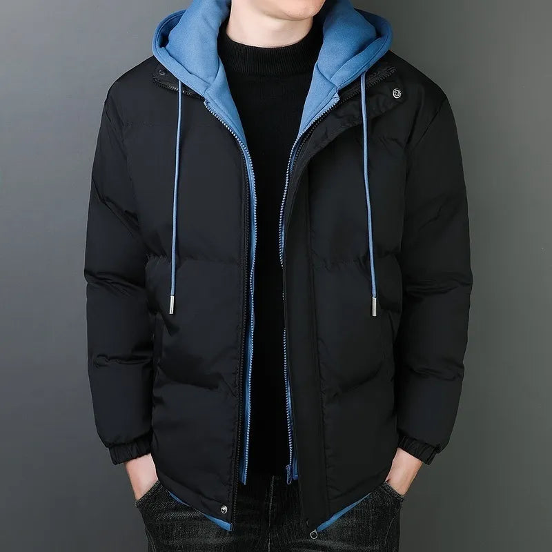 Veste d'hiver homme chaude, épaisse, renforcée