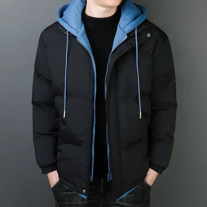 Veste d'hiver homme chaude, épaisse, renforcée