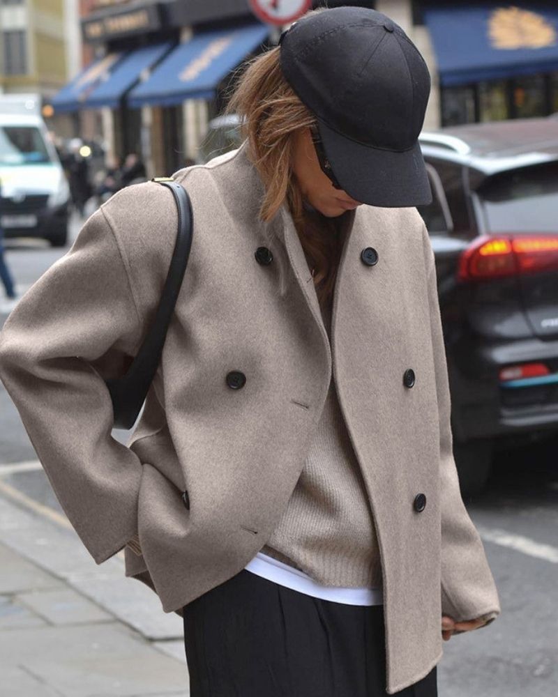 Veste oversize de créateur français
