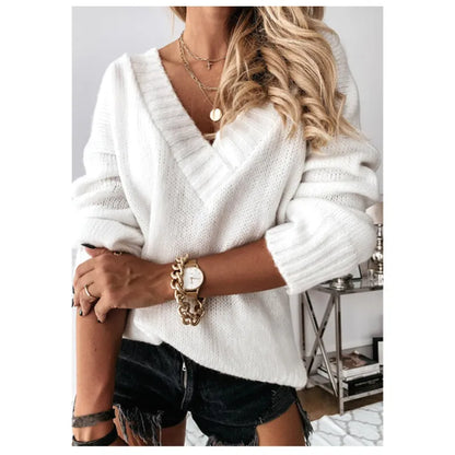 Elegante Damenpullover Klassisch Style - IdealeKleiden