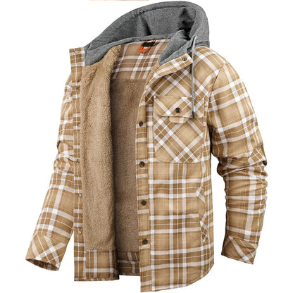 Élégante veste pour femme en bois optique, confortable et durable