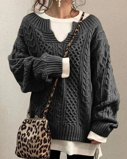 Pull doux, chaud et élégant