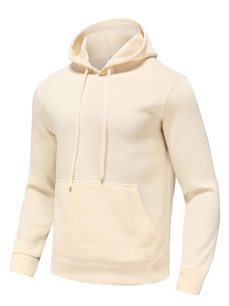 Pull pour homme, moderne, à capuche avec cordon de serrage