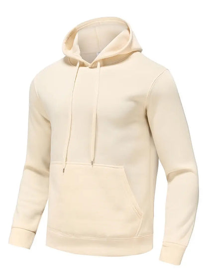 Pull pour homme, moderne, à capuche avec cordon de serrage