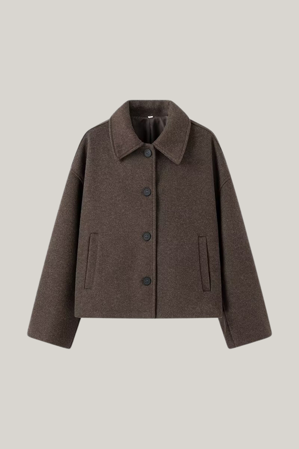 Veste douillette pour femme en mélange de laine