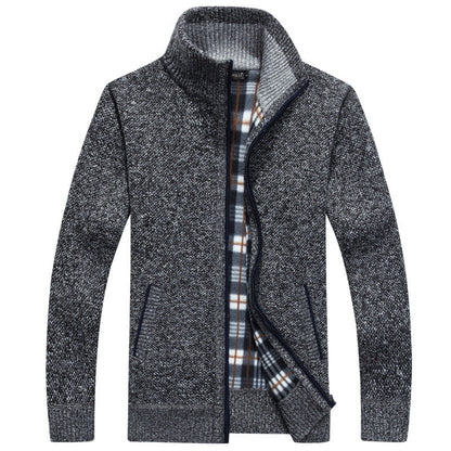Cardigan pour homme zippé style moderne