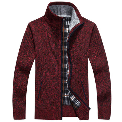 Cardigan pour homme zippé style moderne