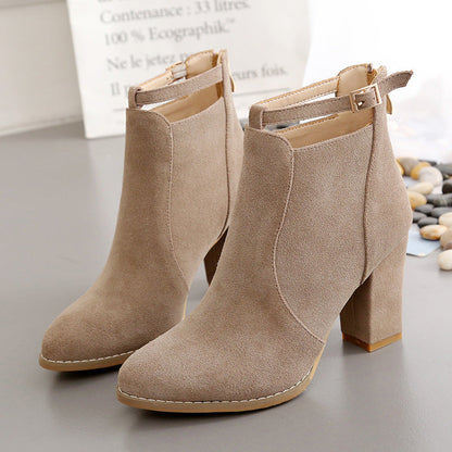 Damen Stiefel Elegant Schnürung Hochwertig Komfortabel - IdealeKleiden