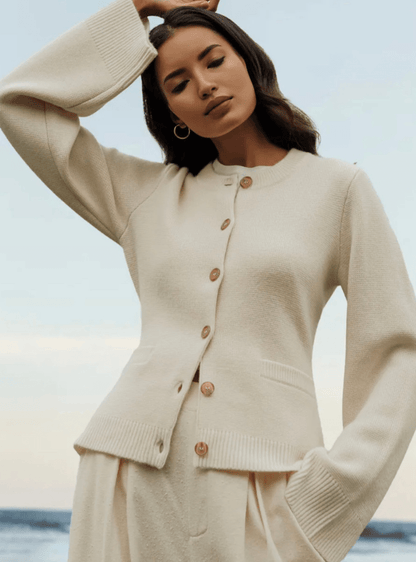 Cardigan classique modèle hiver chaud
