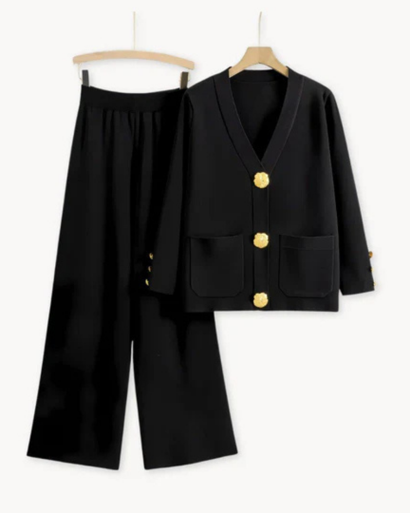 Ensemble élégant de tricots pour femmes