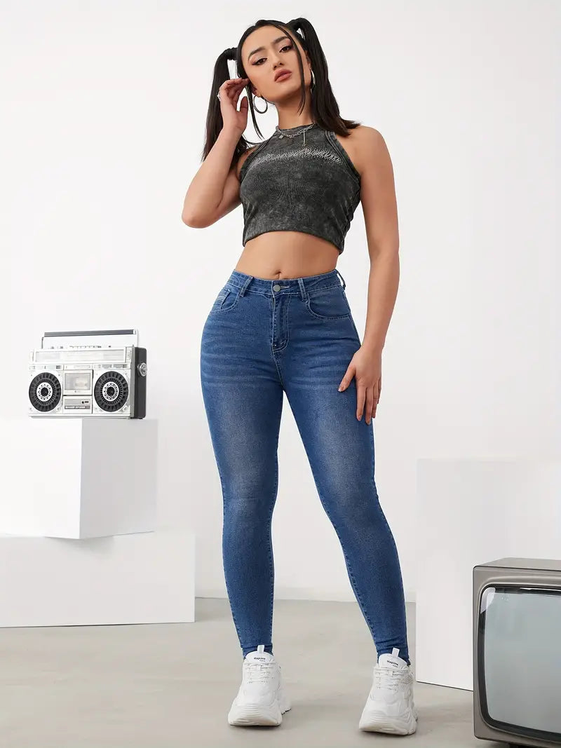 Jean slim décontracté Tendance printemps