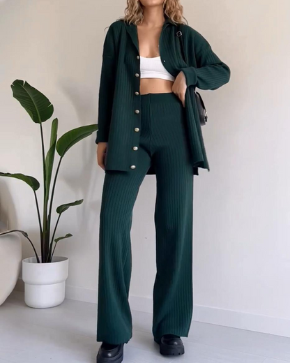 Tenue décontractée en maille 2 pièces