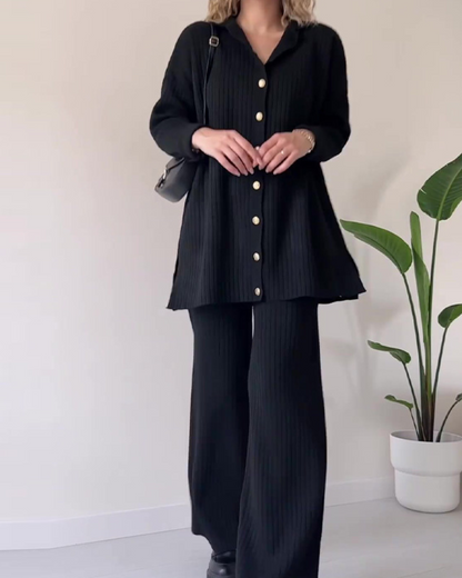 Tenue décontractée en maille 2 pièces