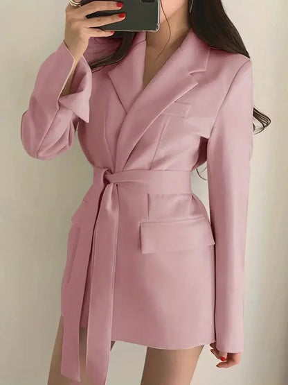 Robe-Blazer élégante courte pour femme