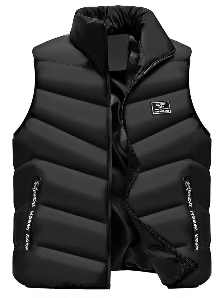 Veste décontractée pour homme à fermeture éclair tendance