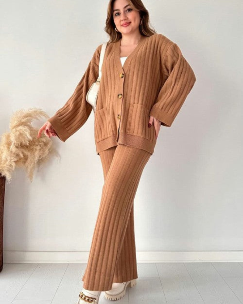 Ensemble tricoté 2 pièces très tendance